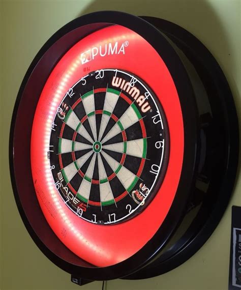 The Orbital Led Dartboard Light System | Dartboard light, Lighting system, Neon signs