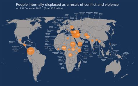 More people are internally displaced than ever before, and these are ...