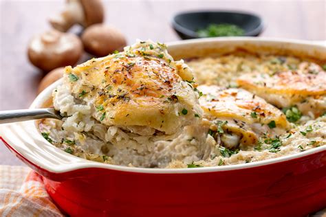 30 Best Ideas Chicken Thighs and Rice Casserole Cream Of Mushroom ...