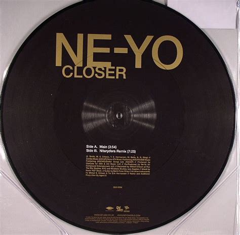 NE YO Closer vinyl at Juno Records.