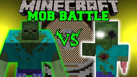 MUTANT ZOMBIE VS ERODED ZOMBIE - Minecraft Mob Battles ... | Doovi