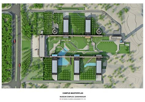 Museum Complex, Gandhinagar, by HCP Design, Planning and Management - Unbuilt Ideas