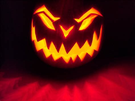 Halloween lights Pumpkin Jack O'Lantern LED "Candle" Battery powered ...