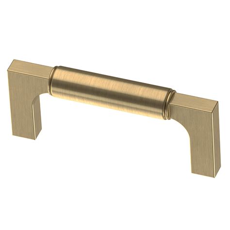 Artesia 3 inch (76mm) Champagne Bronze Cabinet Pull