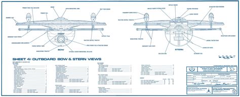 Excelsior Class Blueprints