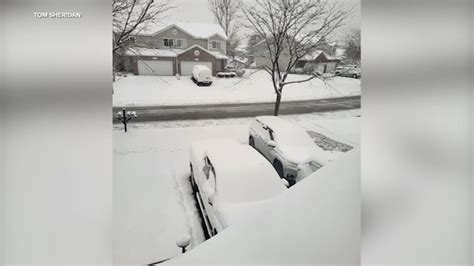 Snow Chicago: Snowfall causing slick roads; most of area could see up ...