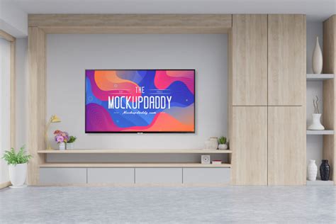 Television Mockup - Mockup Daddy