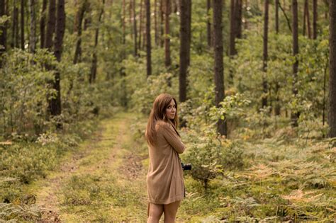 Free Images : woodland, wilderness, ecosystem, tree, path, girl, woody ...