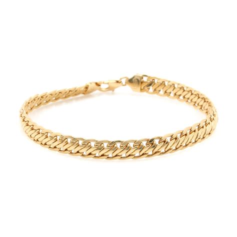 Milor 18K Yellow Gold Link Bracelet | EBTH