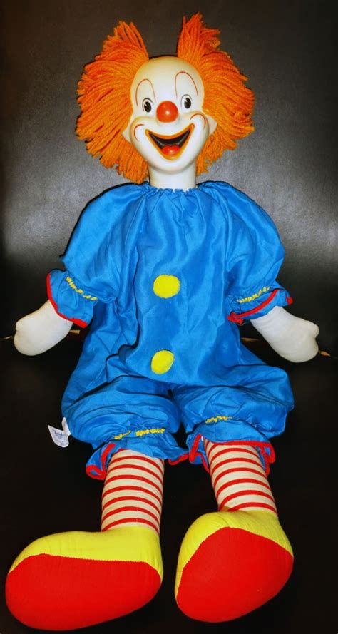 Vintage Bozo The Clown Doll by Knickerbocker large plush | Etsy