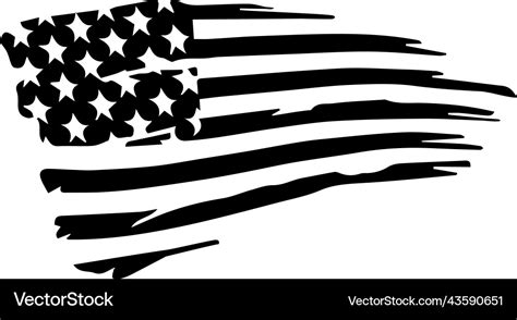 Usa flag distressed american flag we the people Vector Image