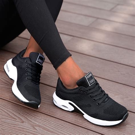 Mode femmes baskets légères chaussures de course chaussures de sport en ...