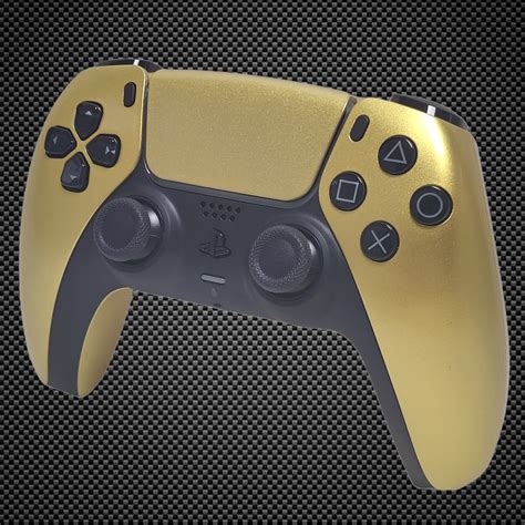 Metallic Gold Edition PS5 Custom Dualsense Controller – Primzstar Modz