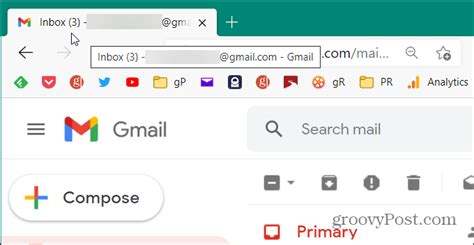 Make Gmail Show the Number of Unread Messages on Your Browser Tab