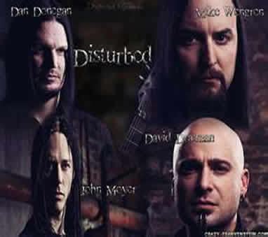 Band members of disturbed