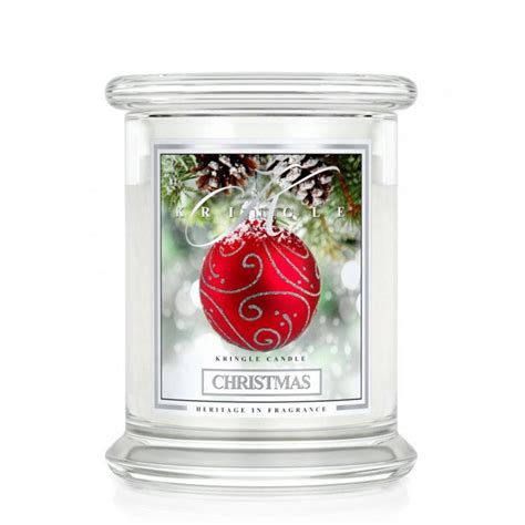 Kringle Candle - Christmas - średni, klasyczny słoik (454g) z 2 knotami - ALDECOR - sklep ...