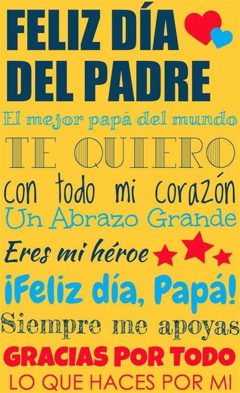 FELIZ DÍA DEL PADRE | Fathers day quotes, Fathers day poems, Happy father day quotes