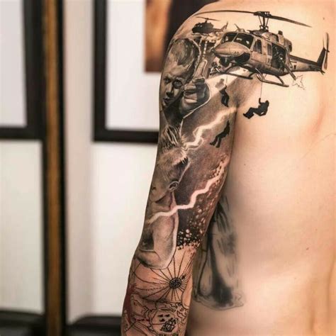 Pin by Generation Kill on military ink | Sleeve tattoos, Full arm ...