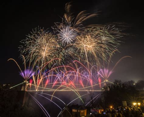 Fireworks Clifton Suspension Bridge - Clifton Suspension Bridge... - Heart Bristol & Somerset