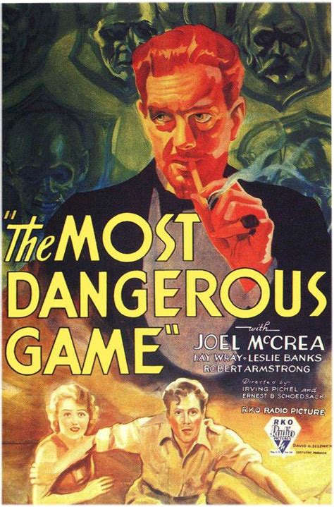 The Most Dangerous Game 11x17 Movie Poster (1932) (With images) | Dangerous games, Movie posters ...