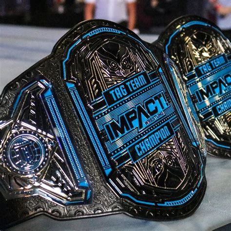 IMPACT World Tag Team Championships. | Wwe belts, Pro wrestling, Professional wrestling