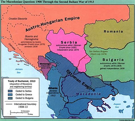 In 1876, Serbia gains independence. JR Macedonia Map, Battle Of The ...