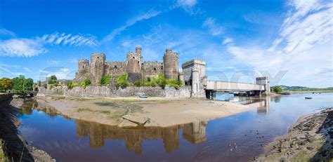 Conwy Castle in Wales | Stock image | Colourbox