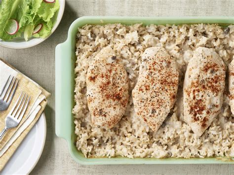 One Dish Chicken & Rice Bake