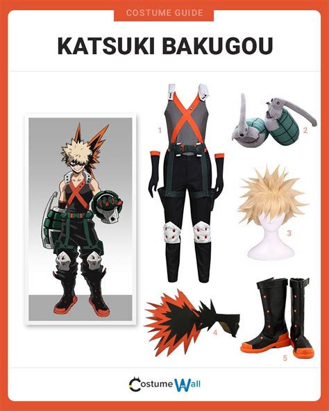 Dress Like Katsuki Bakugou Costume | Halloween and Cosplay Guides