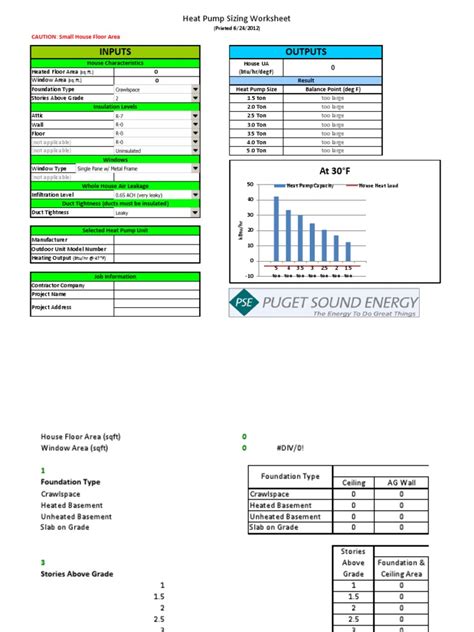 Heat Pump Sizing Calculator | Basement | Framing (Construction)