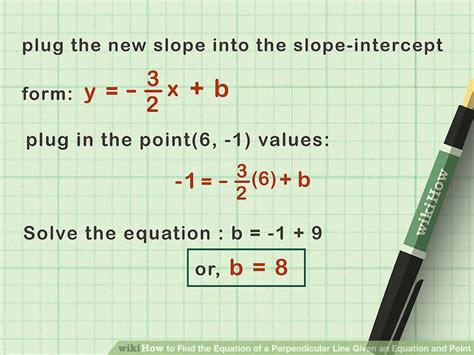 Find Equation Of Perpendicular Line And Passes Through Point Calculator - Tessshebaylo