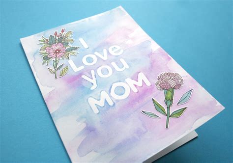 DIY Crafted Mother's Day Card | Do it yourself ideas and projects