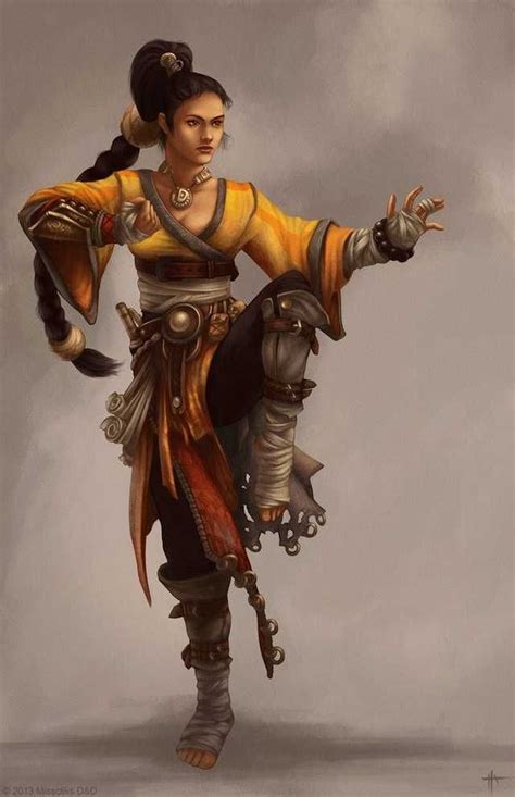 DnD female druids, monks and rogues - inspirational - Imgur | Character ...