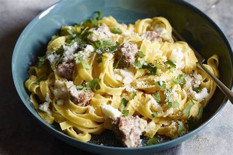 Ricotta and Sausage Pasta - What's Gaby Cooking