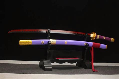 Yamato,One piece,Anime Version Katana,Janpanese Samurai sword,1060 Hig – swordculture