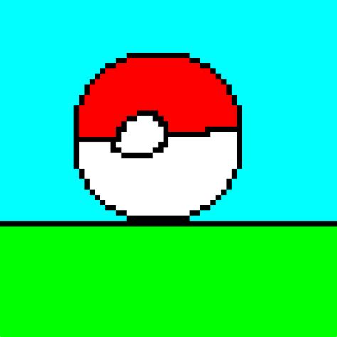 Pokeball pixel art