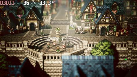 PC Benchmark Octopath Traveler (Intel HD 520), Internal Resolution: 540p - YouTube