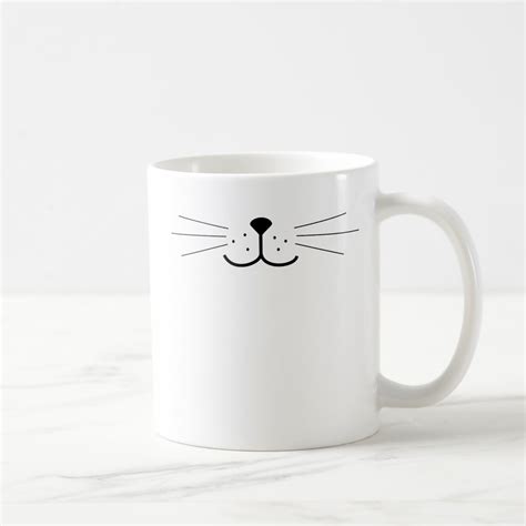 Cute Cat Face Coffee Mug | Zazzle