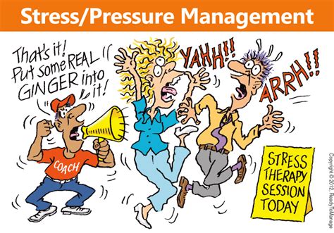 Stress / Pressure Management Cartoon | ReadyToManage