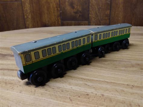 Green Express Coaches Custom Thomas Wooden Railway Model #28 By ...