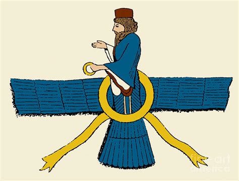 Ahura Mazda, Zoroastrian God Of Truth Photograph by Science Source