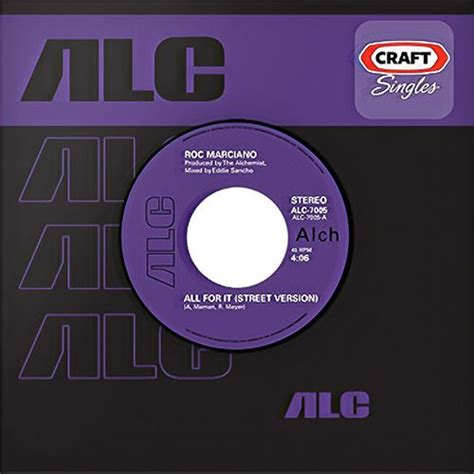 Roc Marciano - All For It (Vinyl 7") - Amoeba Music