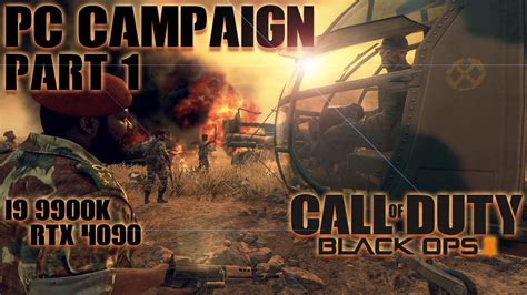 Call Of Duty Black Ops 2 | PC Campaign | Part 1 - YouTube