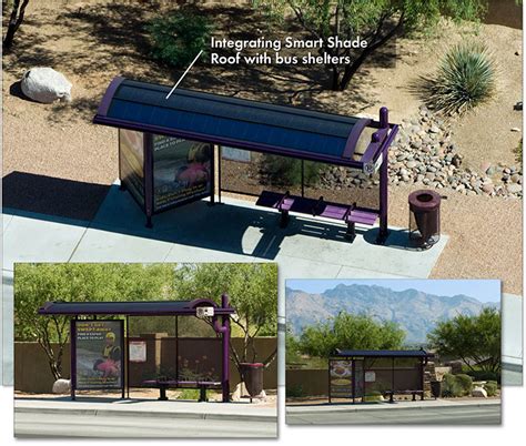 Sundial Energy Solar Integrated Bus Shelters