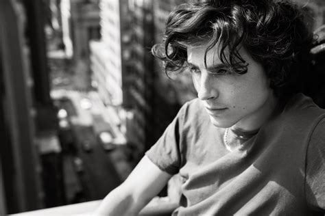 Timothée Chalamet Talks Bleu de Chanel