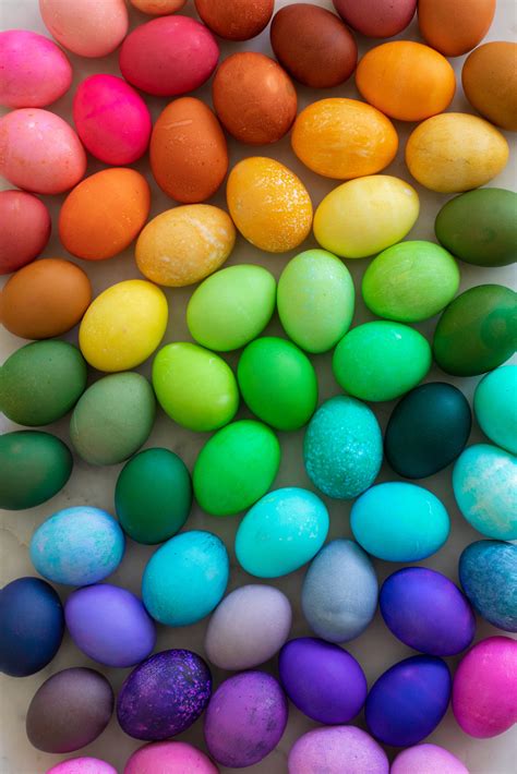 How To Dye Easter Eggs with Food Coloring (40+ Colors!)