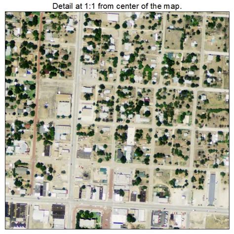 Aerial Photography Map of Haskell, TX Texas