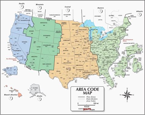 Printable Time Zone Map Of Usa