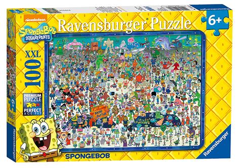 Ravensburger Spongebob Squarepants XXL 100pc Jigsaw Puzzle – TopToy