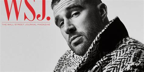 Travis Kelce Covers WSJ. Magazine December / January Issue